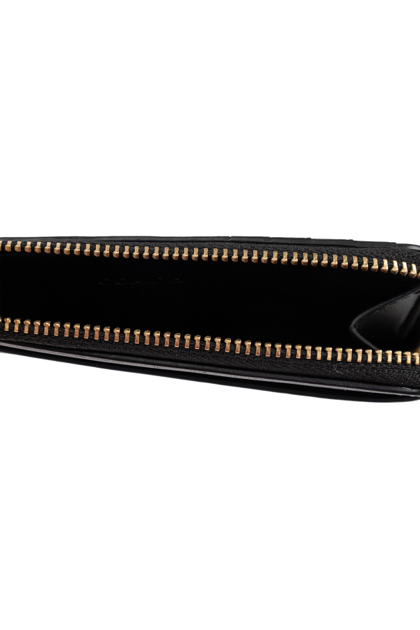 Coach Funda de cuero para tarjetas