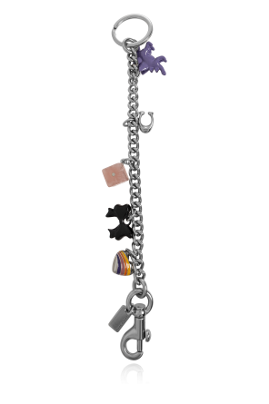 Keychain with charms od Coach