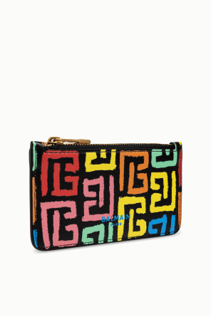 Balmain Cardholder with colorful print