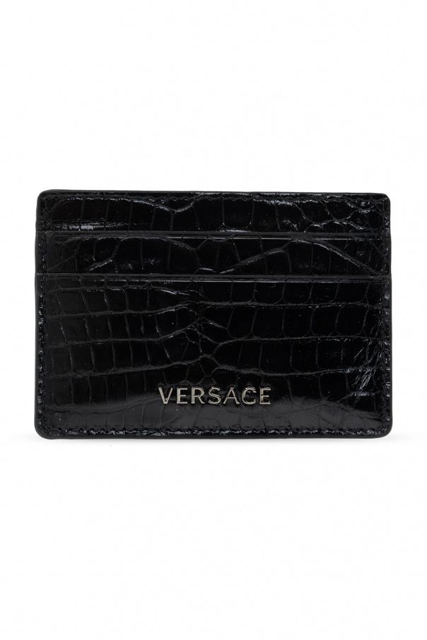 Versace Card holder with logo