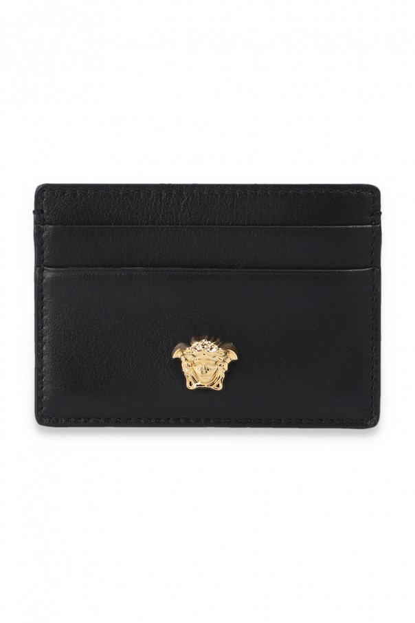 Versace VERSACE CARD HOLDER WITH MEDUSA HEAD