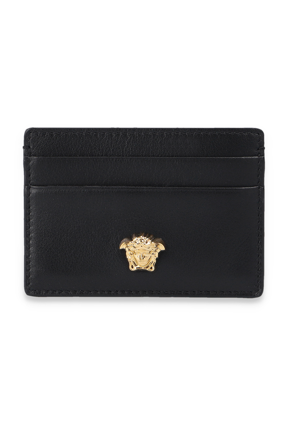 versace leather card case