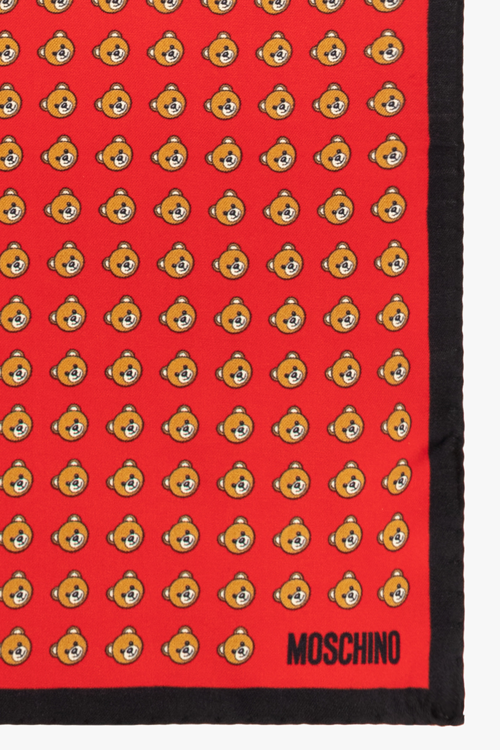 Moschino Pocket square with logo