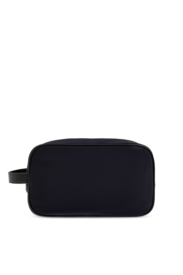 Emporio Armani Cosmetic bag with logo appliqué