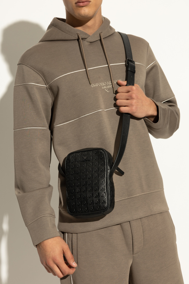 Emporio Armani Bolso de hombro con monograma