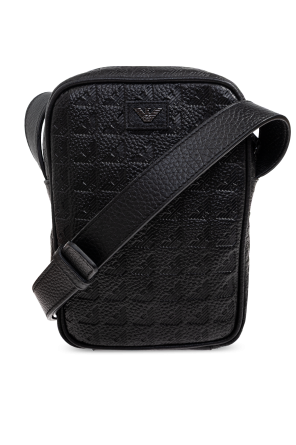 Bolso de hombro con monograma