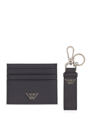 Set: card case and keychain