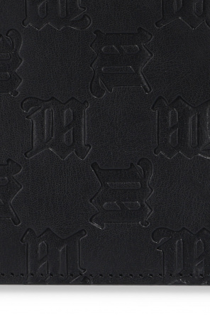 MISBHV Monogram Zip Cardholder - Black