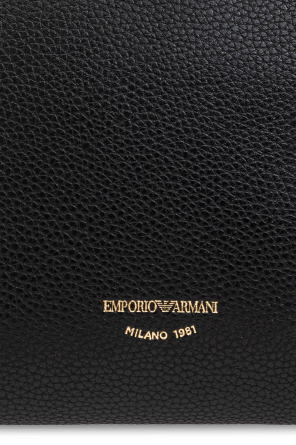 Emporio Armani Cosmetic bag with logo