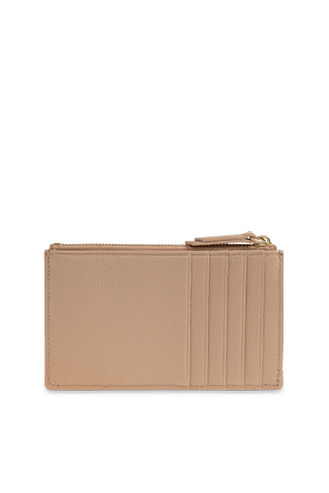 Emporio Armani Funda de cuero para tarjetas