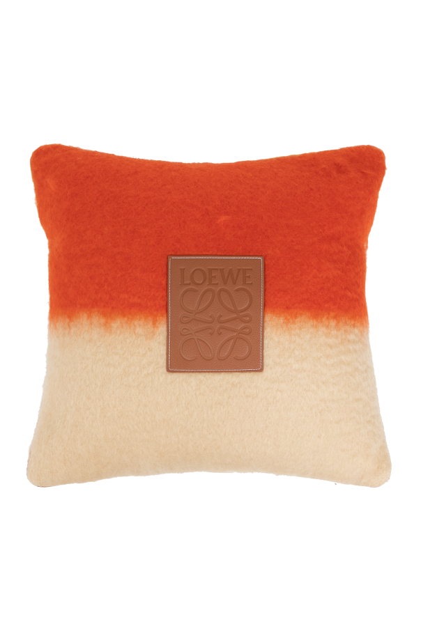 Logo-patched cushion od Loewe