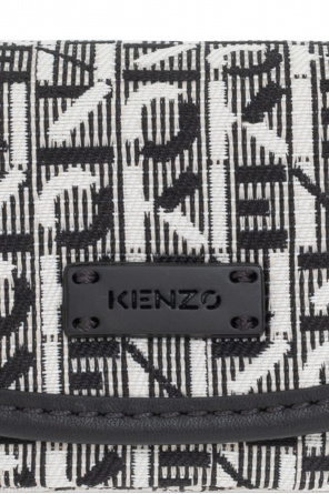 Kenzo Monogrammed card case