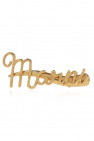 Marni GOLD Hair clip with logo