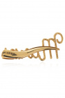 Marni GOLD Hair clip with logo