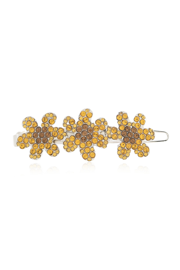 Hair clip with shimmering crystals od Marni