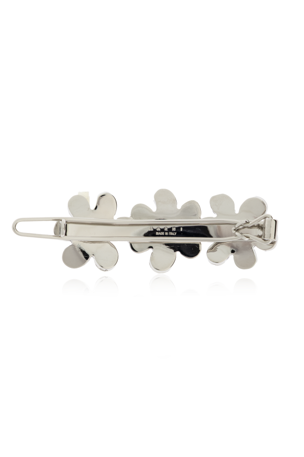 Marni Hair clip with shimmering crystals