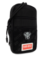 Kenzo BLACK ‘Jungle’ strapped phone holder