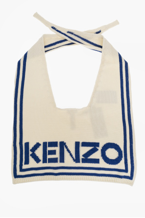Scarf with marine motif od Kenzo