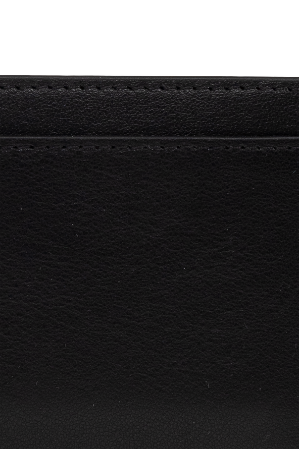 Kenzo Leather card holder with logo