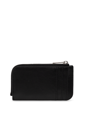 Kenzo Leather card holder with logo