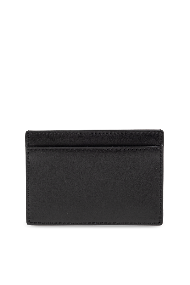 Kenzo Leather card holder with logo