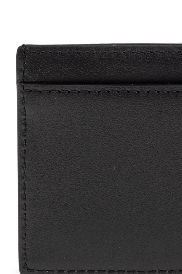 Kenzo Leather card holder with logo