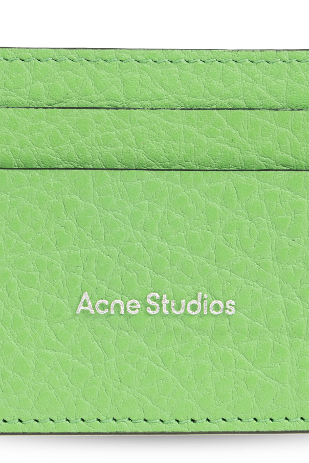 Acne Studios Skórzane etui na karty