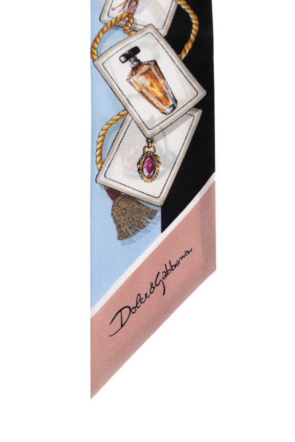 Dolce & Gabbana Silk scarf with print