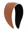 Fendi BROWN Headband with logo