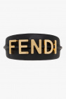 Fendi BLACK Leather headband