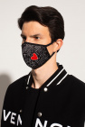 Dolce & Gabbana BLACK Mask with logo