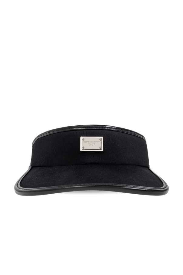 Visor with application and engraved logo, zdjęcie 1 Visor with application and engraved logo od Dolce & Gabbana