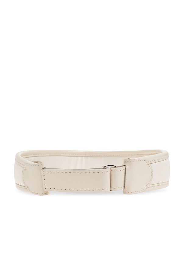 Dolce & Gabbana Visor with appliqué with engraved logo