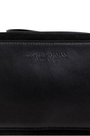 Giorgio Armani Leather Cosmetic Bag