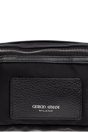 Giorgio Armani Kosmetyczka z naszywką z logo