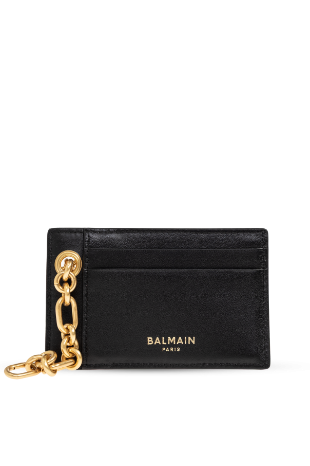 Card holder with monogram od Balmain