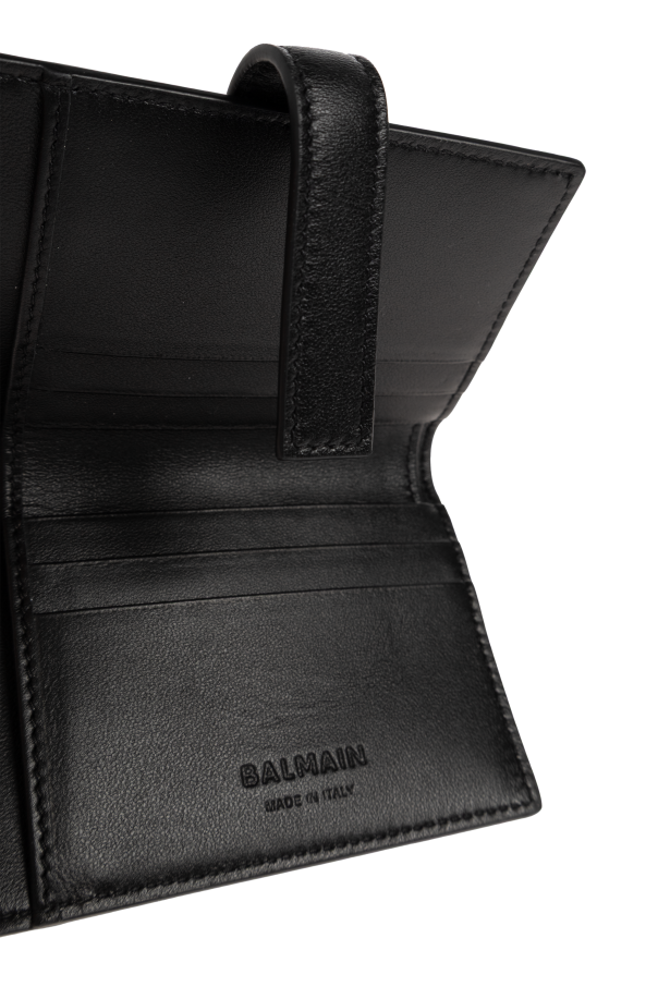 Balmain Carteira com monograma