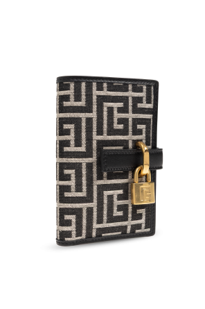 Balmain Carteira com monograma