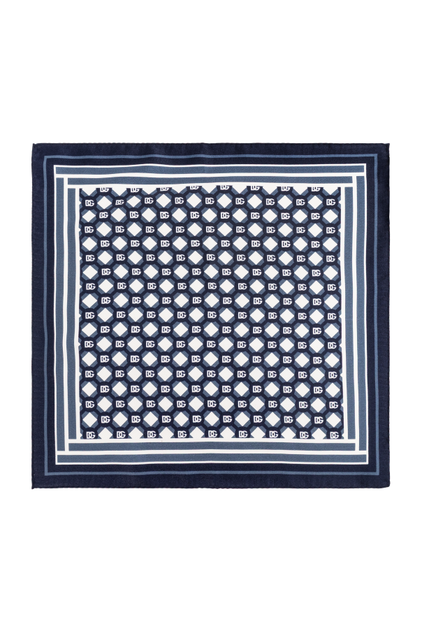 Pocket square with monogram od Dolce & Gabbana