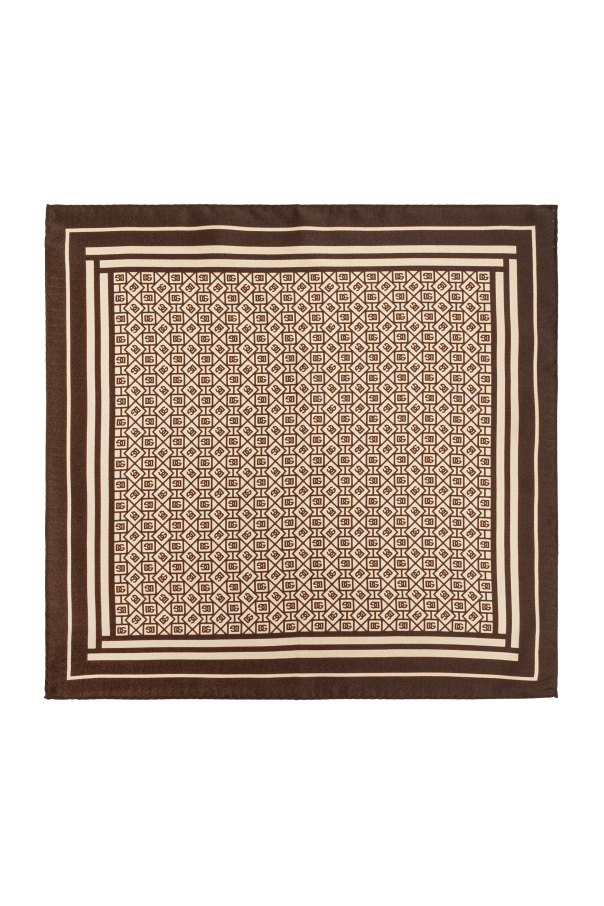 Pocket square with monogram od Dolce & Gabbana