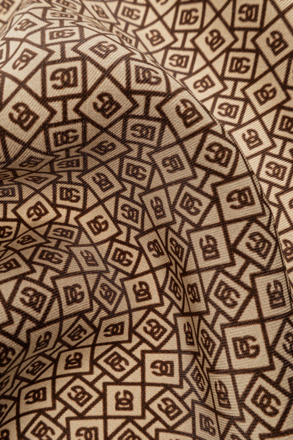 Dolce & Gabbana Pocket square with monogram