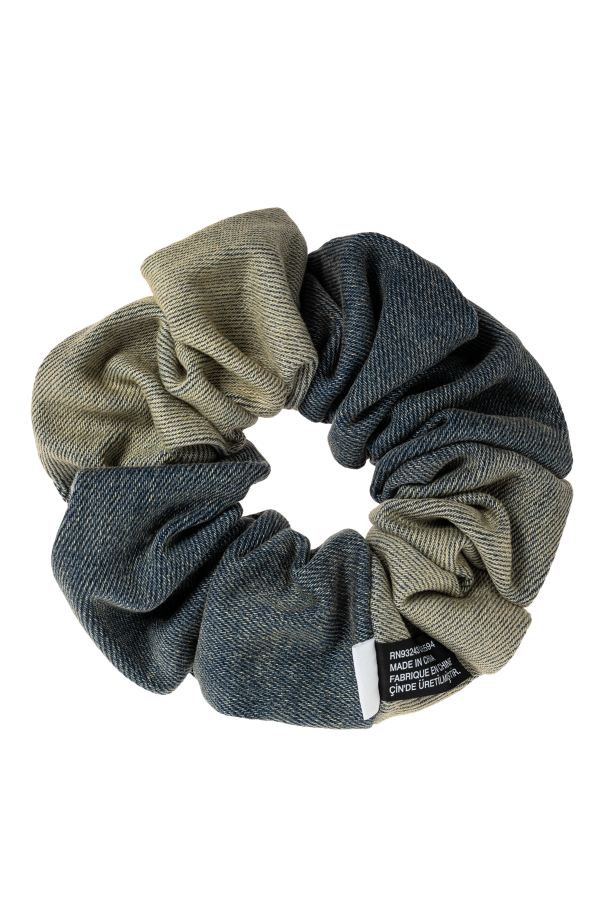 Diesel Denim hair scrunchie ‘GRAB-D 2 0 BANGLE’