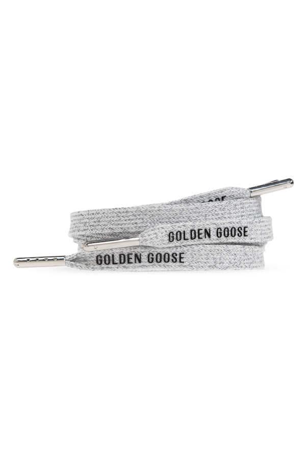 Golden Goose Laces with logo