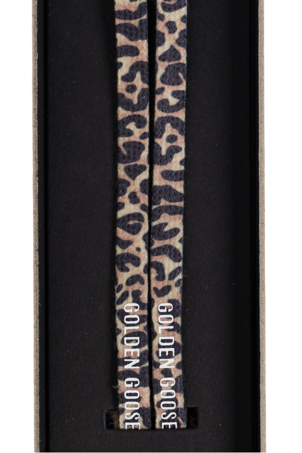 Golden Goose Shoelaces with logo