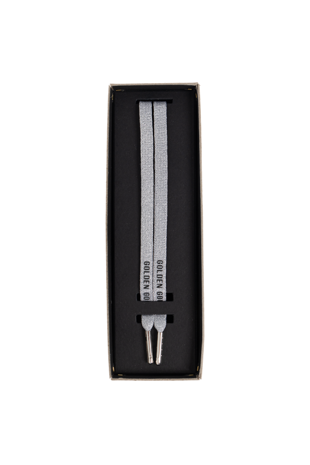 Shoelaces with logo od Golden Goose