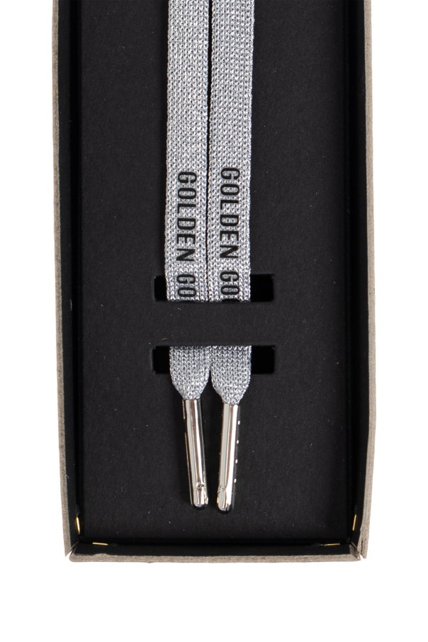 Golden Goose Shoelaces with logo