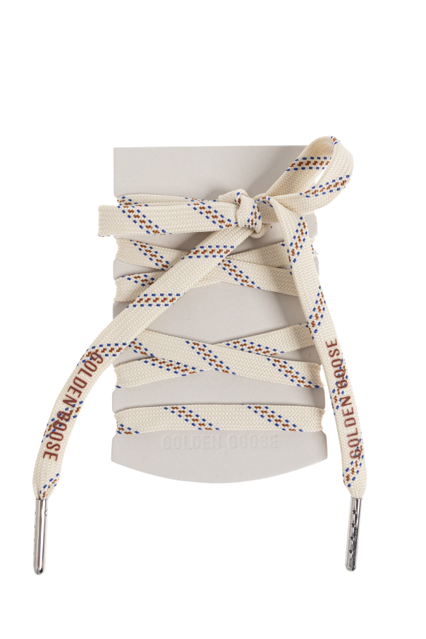 Shoelaces with logo od Golden Goose
