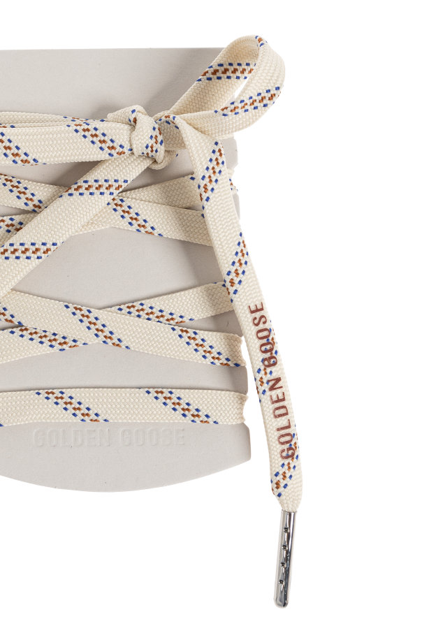 Golden Goose Shoelaces with logo