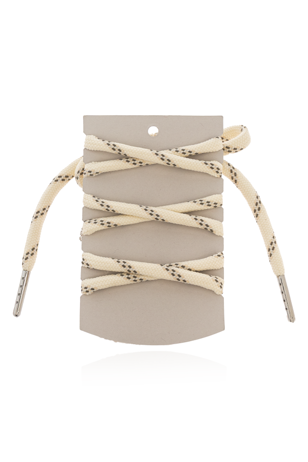 Golden Goose Cordones de zapatos con apliques de cristal