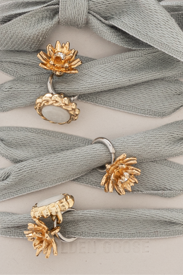 Golden Goose Sznurowadła z zawieszkami